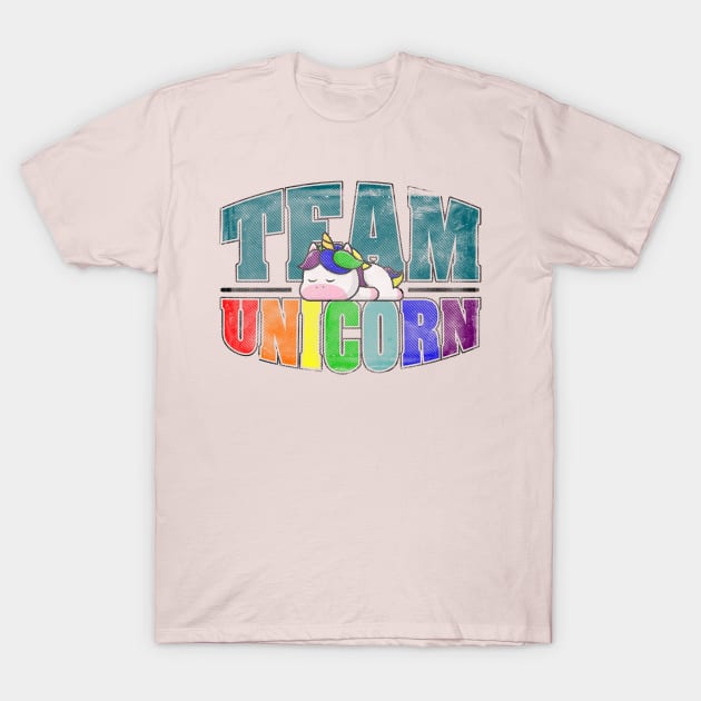 Team Unicorn T-Shirt by ShawneeRuthstrom